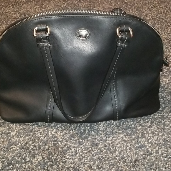 Coach Handbags - Authentic Black Leather Coach handbag